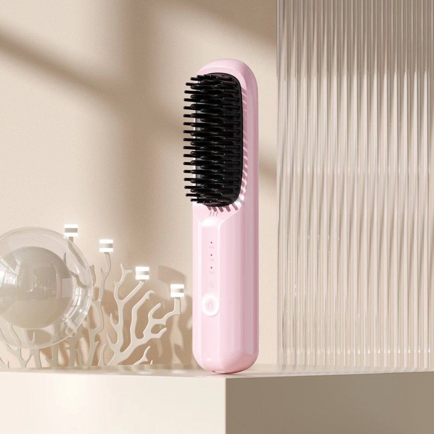 Brosse Lissante Portable TechBeautyHome™